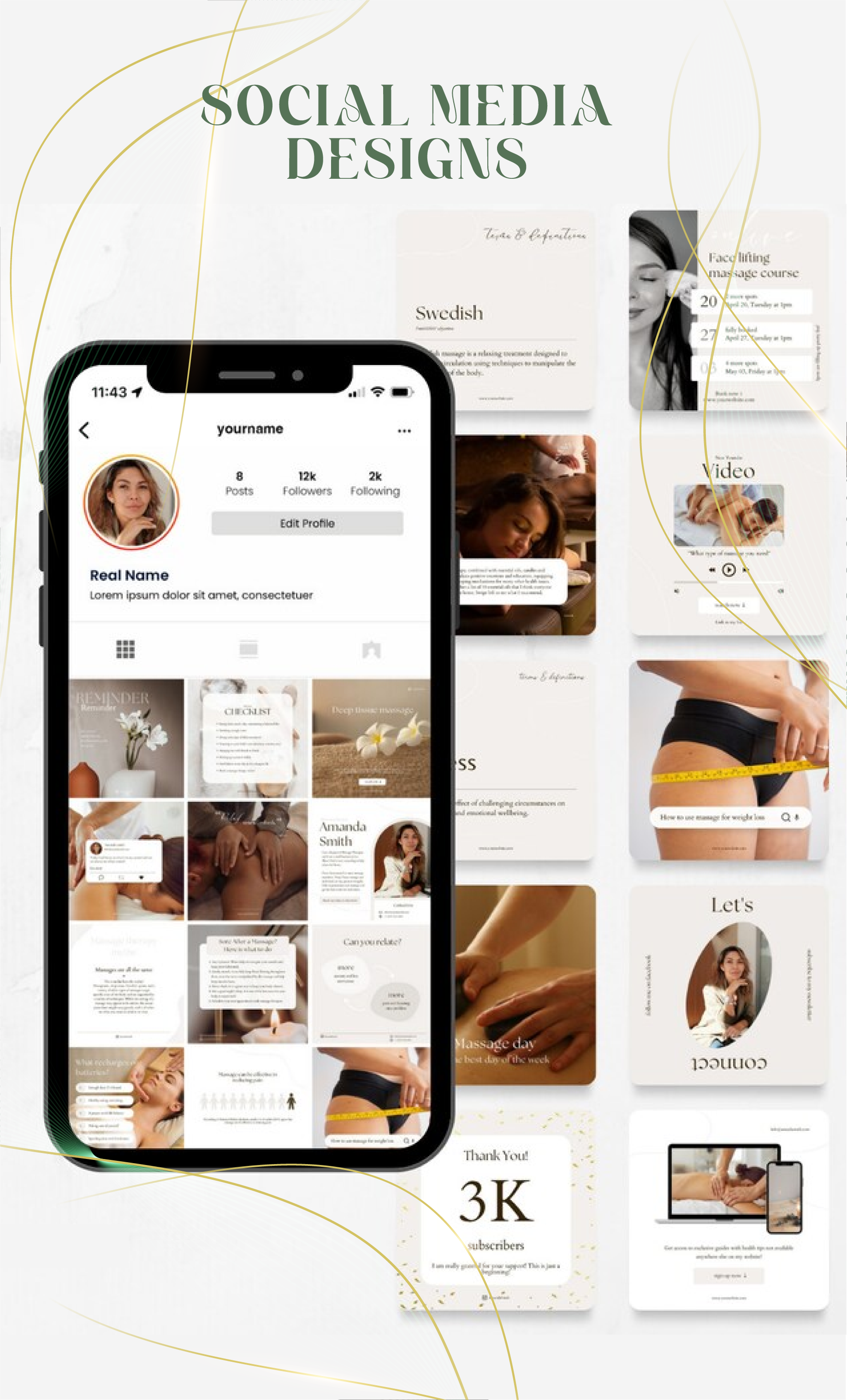 Social Media Design (Facebook & Instagram)